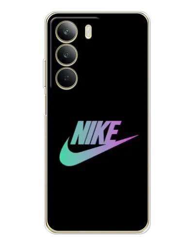 Чехол для Realme C71 с картинкой «Nike — городская ночь»