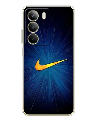 Чехол для Realme C71 с картинкой «Синий пульс Nike» Чехол для Realme C71 с картинкой «Синий пульс Nike»
