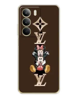 Чехол для Realme C71 с картинкой «LV и Микки Маус»