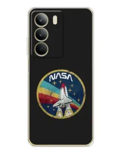 Чехол для Realme C71 с картинкой «NASA — эмблема миссии» Чехол для Realme C71 с картинкой «NASA — эмблема миссии»