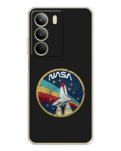 Чехол для Realme C71 с картинкой «NASA — эмблема миссии»
