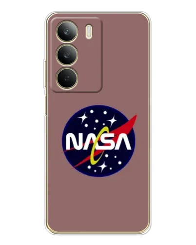 Чехол для Realme C71 с картинкой «NASA — ретро космос»