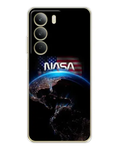 Чехол для Realme C71 с картинкой «Земля из космоса NASA»