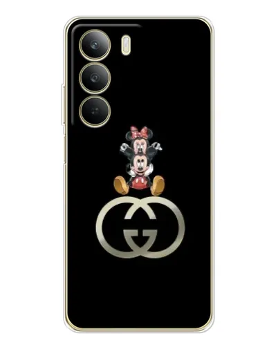 Чехол для Realme C71 с картинкой «Минни Маус на лого» Чехол для Realme C71 с картинкой «Минни Маус на лого»