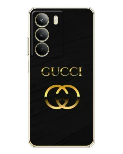 Чехол для Realme C71 с картинкой «Золотой логотип Gucci» Чехол для Realme C71 с картинкой «Золотой логотип Gucci»