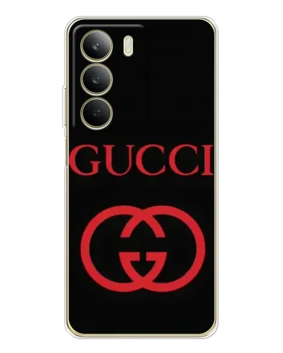 Чехол для Realme C71 с картинкой «Gucci — красный логотип» Чехол для Realme C71 с картинкой «Gucci — красный логотип»