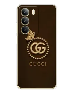Чохол для Realme C71 з картинкою «Gucci — золотий метелик» Чохол для Realme C71 з картинкою «Gucci — золотий метелик»