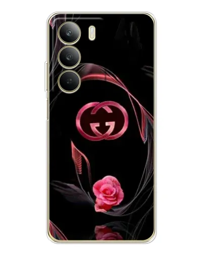 Чехол для Realme C71 с картинкой «Gucci — неоновая роза» Чехол для Realme C71 с картинкой «Gucci — неоновая роза»