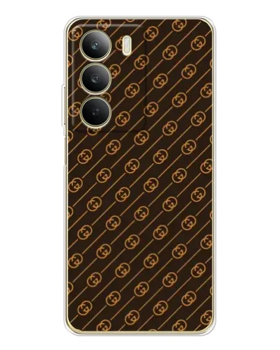 Чехол для Realme C71 с картинкой «Gucci — золотые диагонали» Чехол для Realme C71 с картинкой «Gucci — золотые диагонали»