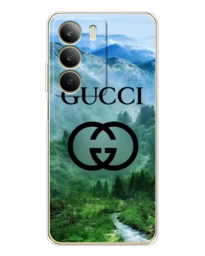 Чехол для Realme C71 с картинкой «Gucci — горный пейзаж» Чехол для Realme C71 с картинкой «Gucci — горный пейзаж»