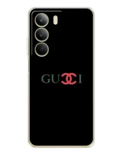 Чохол для Realme C71 з картинкою «Gucci — червоний градієнт» Чохол для Realme C71 з картинкою «Gucci — червоний градієнт»