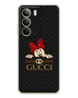 Чохол для Realme C71 з картинкою «Мінні Маус Gucci — чорний» Чохол для Realme C71 з картинкою «Мінні Маус Gucci — чорний»