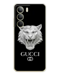Чохол для Realme C71 з картинкою «Gucci — срібний лев» Чохол для Realme C71 з картинкою «Gucci — срібний лев»