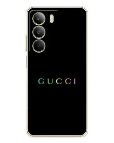 Чехол для Realme C71 с картинкой «Gucci — неоновый минимализм» Чехол для Realme C71 с картинкой «Gucci — неоновый минимализм»