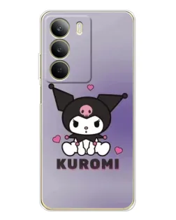 Чехол для Realme C71 с картинкой «Kuromi — фиолетовый арт»