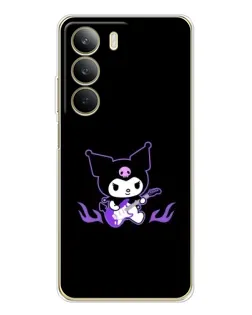 Чехол для Realme C71 с картинкой «Электрическая Kuromi»