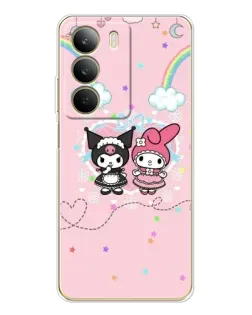 Чехол для Realme C71 с картинкой «My Melody и Kuromi»