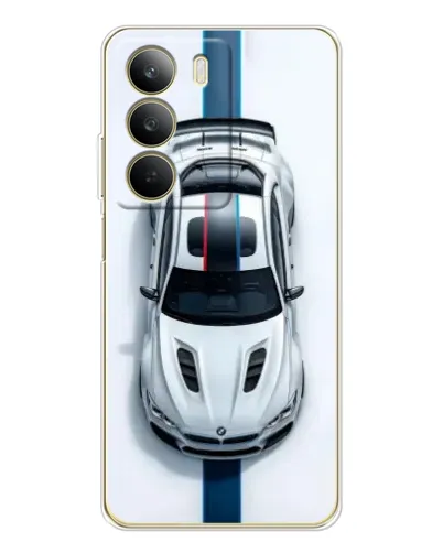 Чехол для Realme C71 с картинкой «Вид сверху — BMW M» Чехол для Realme C71 с картинкой «Вид сверху — BMW M»