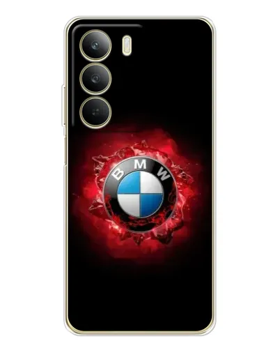 Чехол для Realme C71 с картинкой «Логотип BMW — вспышка» Чехол для Realme C71 с картинкой «Логотип BMW — вспышка»