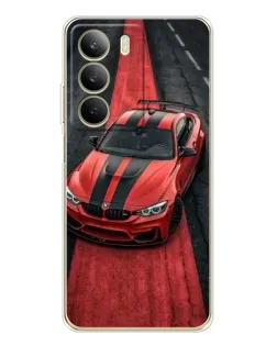 Чехол для Realme C71 с картинкой «BMW на красной дорожке»