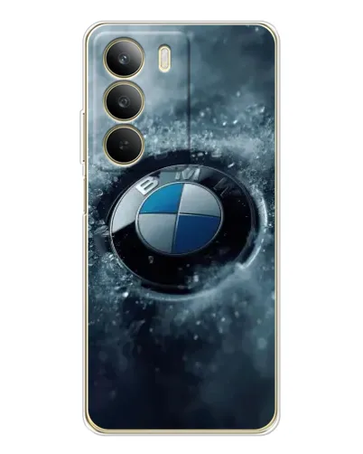 Чехол для Realme C71 с картинкой «Логотип BMW — лед» Чехол для Realme C71 с картинкой «Логотип BMW — лед»