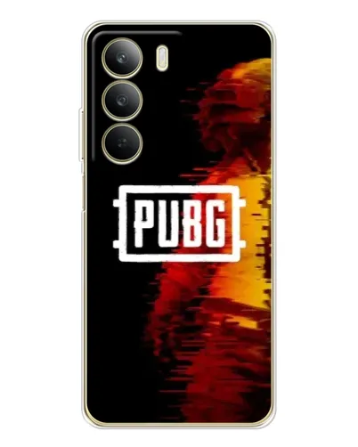 Чехол для Realme C71 с картинкой «Яркий логотип PUBG»