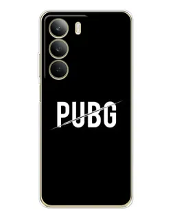 Чохол для Realme C71 з картинкою «PUBG — білий логотип»