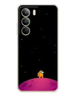 Чохол для Realme C71 з картинкою «Самотній герой на планеті»