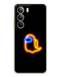 Чохол для Realme C71 з картинкою «Among Us неонове сяйво»
