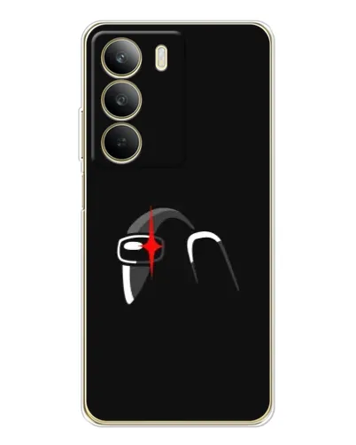 Чохол для Realme C71 з картинкою «Among Us шолом» Чохол для Realme C71 з картинкою «Among Us шолом»