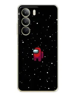 Чохол для Realme C71 з картинкою «Червоний Among Us»