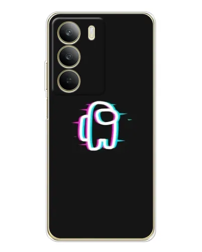 Чохол для Realme C71 з картинкою «Among Us неон» Чохол для Realme C71 з картинкою «Among Us неон»