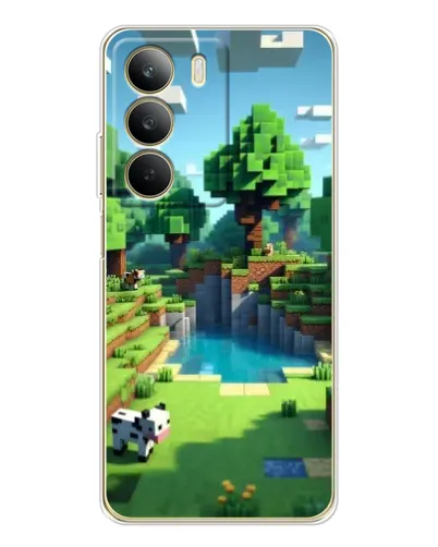 Чехол для Realme C71 с картинкой «Minecraft летний день» Чехол для Realme C71 с картинкой «Minecraft летний день»