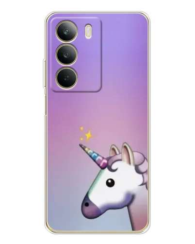 Чехол для Realme C71 с картинкой «Единорог градиент»