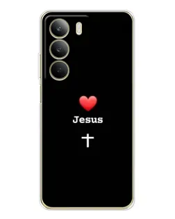 Чохол для Realme C71 з картинкою «Серце - Jesus»