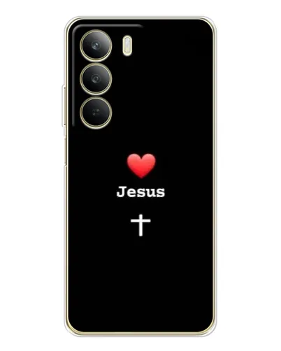 Чохол для Realme C71 з картинкою «Серце - Jesus» Чохол для Realme C71 з картинкою «Серце - Jesus»