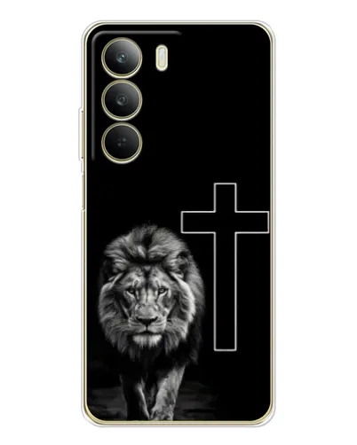 Чохол для Realme C71 з картинкою «Лев та Хрест» Чохол для Realme C71 з картинкою «Лев та Хрест»