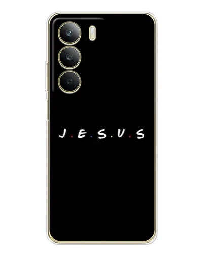 Чохол для Realme C71 з картинкою «Крапки віри J.E.S.U.S.» Чохол для Realme C71 з картинкою «Крапки віри J.E.S.U.S.»