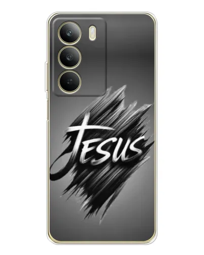 Чохол для Realme C71 з картинкою «Напис Jesus Graffiti» Чохол для Realme C71 з картинкою «Напис Jesus Graffiti»