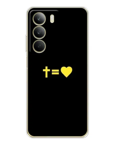 Чохол для Realme C71 з картинкою «Серце та Хрест» Чохол для Realme C71 з картинкою «Серце та Хрест»