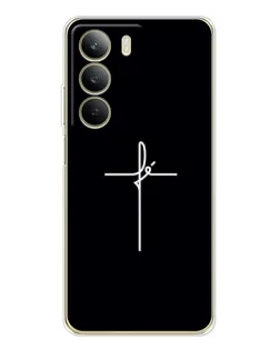 Чехол для Realme C71 с картинкой «Тонкий крест» Чехол для Realme C71 с картинкой «Тонкий крест»