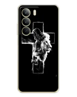 Чехол для Realme C71 с картинкой «Сияющий крест Jesus» Чехол для Realme C71 с картинкой «Сияющий крест Jesus»