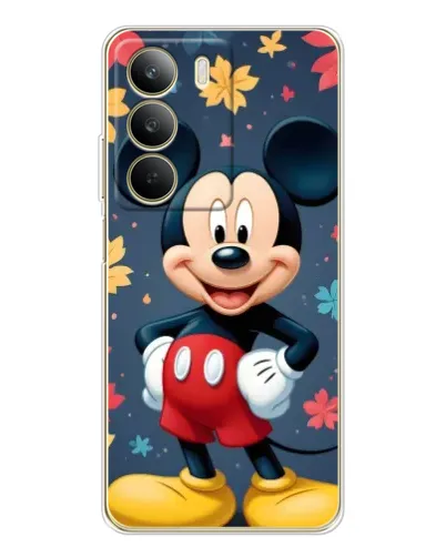 Чехол для Realme C71 с картинкой «Осенний Mickey Mouse»