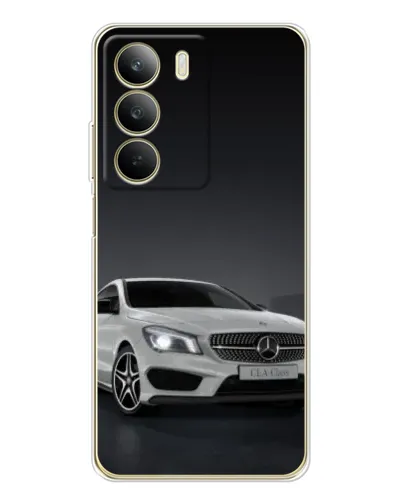 Чехол для Realme C71 с картинкой «Mercedes AMG GT Silver»