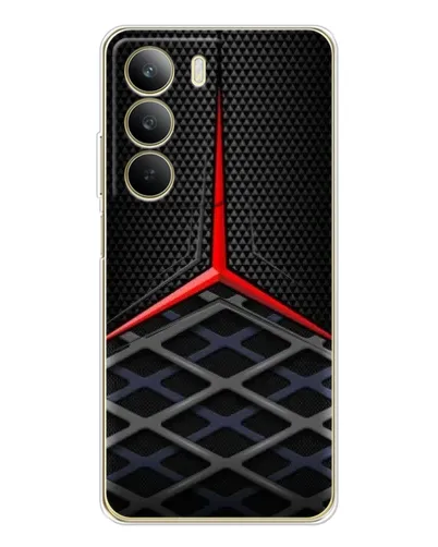 Чехол для Realme C71 с картинкой «Mercedes Carbon Grid»