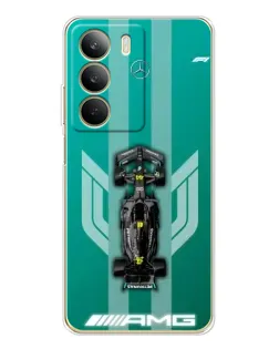 Чехол для Realme C71 с картинкой «Mercedes AMG Petronas»