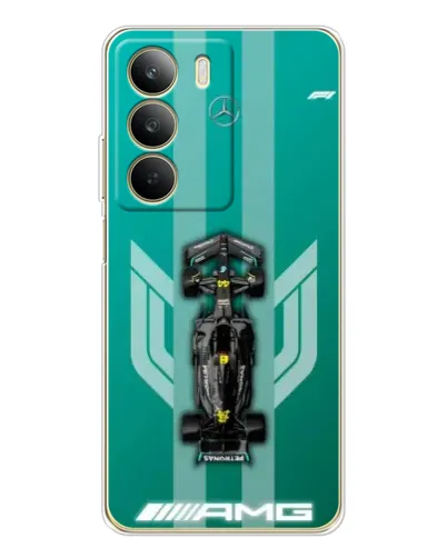 Чехол для Realme C71 с картинкой «Mercedes AMG Petronas»