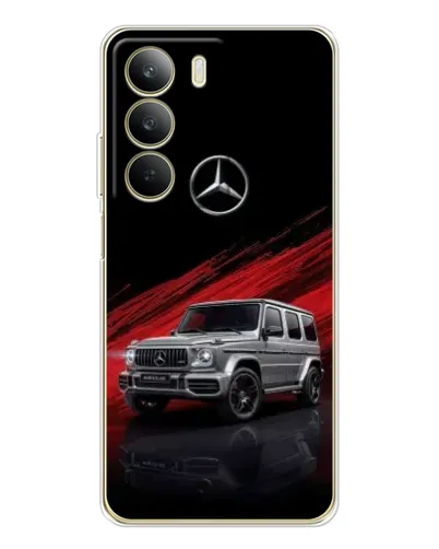Чехол для Realme C71 с картинкой «Mercedes G-Class красный»