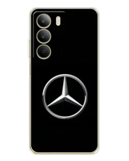 Чехол для Realme C71 с картинкой «Mercedes классический лого»