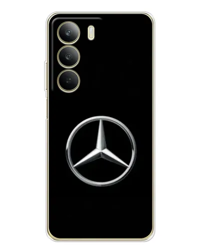 Чехол для Realme C71 с картинкой «Mercedes классический лого»